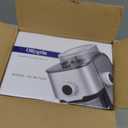 Burr Coffee Grinder Electric, Adjustable Flat Burr Coffee Grinder, Coffee Beans Grinder for Home Use, Compact with 14 Grind Sizes for Home & Office