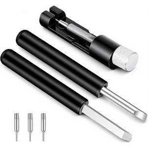 Watch Link Removal Kit, 6 Pcs Watch Back Remover Tool Watches Adjustment Tool Kit with Extra Replacement Pins for Watches Repairing Sizing Strap