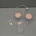 Nenesupply Handsfree Wearable Collection Cups Breastmilk Compatible with Baby Buddha Momcozy V1 V2 Breast Pumps. 24mm Silicone Flanges Replacement Pump Parts Accessories 19mm 21mm Inserts