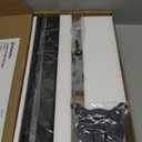 Universal Swivel TV Stand/Base Table Top TV Stand for 13 to 32 inch TVs with 100 Degree Swivel, 4 Level Height Adjustable, Heavy Duty Tempered Glass Base, Holds up to 77lbs, HT07B-001