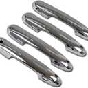 7021 Chrome 4 Door Handle Cover Compatible with 2020-2022 Toyota Highlander / 2019-2022 Toyota RAV4