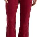 Wrangler Womens High Rise Bold Boot Jean (14-30 Short, Carmine)