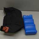 Mancro Breastmilk Cooler Bag with Ice Pack, Fits 6 Baby Bottles Up to 9 Ounce Insulated Baby Bottle Bag, Breast Milk Cooler on The go with Strap, Bottle Storage Bag for Nursing Mom Daycare, Black