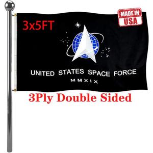 Jayus US Space Force Military Flags 3x5 Outdoor Double Sided Heavy Duty United States Space Force Flag Banner with 2 Grommets