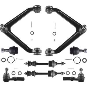 Front Upper Control Arm with Ball Joint Fit for Dodge Ram 1500 2002 2003 2004 2005 2WD - 8 PCS Suspension Kit K7424 K7400 K7411 ES3538