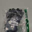 Boao Kids Winter Ski Gloves Waterproof Warm Snow Mittens Full Finger Gloves for Toddlers Infants (1 - 3 Years, Pure Black)