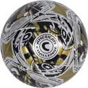 American Challenge Paisley Soccer Ball  Professional Training Soccer Ball for Grass Fields  Durable TPU Machine Stitched Soccer Balls  Sizes 3, 4 & 5  Outdoor Practice & Match Play (Black)