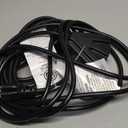 DEWENWILS 10 FT Outdoor Tri-Tap Extension Cord Splitter, Halloween Weatherproof 16/3 SJTW Power Cable for Holiday Decoration and Outdoor Landscaping String Lights, ETL Listed, Pack of 2, Black