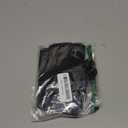 ATERCEL Workout Gloves for Men and Women, Exercise Gloves for Weight Lifting, Cycling, Gym, Training, Breathable and Snug fit (Medium, Black)