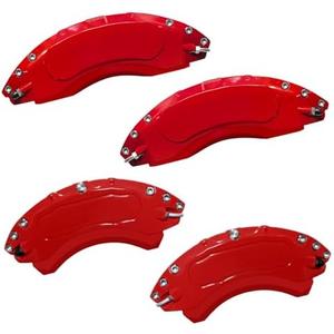 AOOA Red Caliper Covers Disc Brake Caliper Covers Caliper Paint Fit for KIA Carnival 2022-2024（Front and Rear), 4 Piece