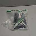 Vecomfy Fleece Lining Dog Hoodie with Harness Built in,Extra Warm Small Dog Jacket in Winter Puppy Coats with Drawstring Hooded,Black M