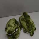 Adult Unisex Winter Warm Plush Animal Slippers,Soft Cozy Animal Styling Design Short Flannel Home Shoes,Animal Shaped Plush Booties,Carpet Slippers,Non-Slip Bedroom Shoes (9-12 Wide Women/9-12 Wide Men, Crocodile)