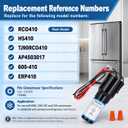 2 Pack RCO410 3-in-1 Hard Start Kit, 1/4-1/3 HP, 115VAC