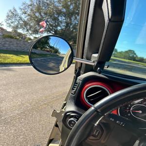Door off Mirror Side View Mirrors Professional Off Road Rearview for Jeep Wrangler JL/JLU 2018-2025 & Jeep Gladiator 2020-2025 | 2025 New Update | Market Exclusive, 9.24 inches