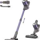 Vacuum Cleaners for Home,Cordless Vacuum Cleaner,Lightweight Stick Vacuum Cordless Rechargeable,Self-Standing Design,LED Touch Screen,Vacuum for Hardwood Floors,Carpet,Pet Hair(Lavender Purple)