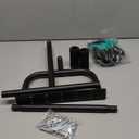 Generic Spike Lawn Air Aerator, Metal Manual Dethatching Soil Aerating Lawn with 15 Iron Spikes Pre-Assembled Grass Aerator Tools for Lawn Grass Aeration Garden, Black