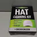 4-in-1 Professional Hat Cleaning Kit - Removes Dirt and Stains, Gentle Cleaner for Baseball Caps, Cowboy, and Felt Hats - Includes Hat Deodorizer, Brush, and Microfiber Cloth