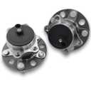 512332 2 x Rear Wheel Bearing and Hub Assembly for Jeep Compass Patriot 2007-2017 Dodge Avenger 2008-2014 Caliber 2007-2012 Chrysler 200 2011-2014 Sebring 2007-2010 5-Lug w/ABS