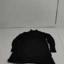 Sovoyontee Women's 2025 Fall Long Sleeve Mock Neck Sweater Dress Casual Loose Ribbed Knit Mini Short Pullover Dresses M