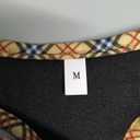 Hipubby Dog Harness Small Sized and Leash Set, No Pull Soft Mesh Puppy Vest, Reflective Breathable Lightweight Pet Harness, Harness for Small Medium Dogs and Cats - Black/Khaki Trim, M (M (Chest: 16.8"-18.5"))