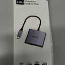 USB C to Dual HDMI Adapter 4K@30Hz, KOZYC USB C Hub Multiport Adapter with 2xHDMI, USB 3.0, 100W PD, Support USB C to HDMI Splitter Extended Display for MacBook Pro (MST is not Supported on MacOS)