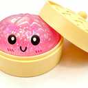 Dumpling Squishy, Rare Style Sugar Filled Squishies Dumpling Mystery Box, Viral Bao Bun Squeeze Toy, Stress Relief Fidget Toys, 2 Pack 