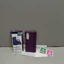 for Samsung Galaxy Z Fold 7 Case with Stand, Front Privacy Screen Protector, Hinge Protection, Slim Rugged Hard Shockproof Cover, Full Body Protective Phone Case for Samsung Fold 7 2025, Purple