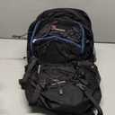 MOUNTAINTOP 40L Hiking Backpack,Lightweight Travel Backpack for Men Women Outdoor Backpacking, Camping (Black+blue)