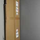 10 pcs Metal Roofing Panels - Corrugated Galvanized Roof Panels L45.28x W17.72 Inch, Waterproof Tin Roof Sheets for Garages,Sheds, Stables and Mobile Homes, Includes Screws(Black,L45.28''-10)