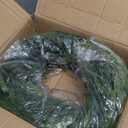 N&T NIETING 9FT Christmas Norfolk Pine Garland Real Touch Pine Artificial Garlands Faux Greenery Garland Winter Christmas Garland for Table Mantle Fireplace Indoor Outdoor Xmas Decorations (1 Pcs)