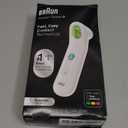 Braun Sensian Contact 5 Forehead Thermometer - Gentle Digital Thermometer with Professional Accuracy and Color Coded Temperature Guidance for All Ages, FSA and HSA Eligible (1 Count, Green,Yellow)