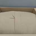 Bedsure Queen Comforter Set Prewashed Soft Bedding Set 3Pcs Brown 90"x90"