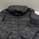 Amazon Essentials Men's Lightweight Water-Resistant Packable Hooded Puffer Jacket (X-Large, Black)