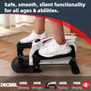 Fitvids Elliptical Machine for Home Use, Compact & Quiet Elliptical Trainer, Low-Impact Exercise Equipment for Full-Body Cardio Workouts