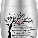 SOITIS Urns for Human Ashes 2.76 Inches Aluminum Small Urns for Human Ashes Keepsake, Mini Urn for Human Ashes Memorial Cremation Urns for Human Ashes-Tree of Life Funeral Keepsake Urn