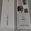 Smart Watch for Women, Answer/Make Calls, Alexa Built-in, 1.85" Touch Screen Fitness Tracker for Android & iPhone, Heart Rate/Sleep/SpO2 Monitor Smartwatch, IP68 Waterproof 100+ Sport Modes, 2 Bands (Rose Gold)