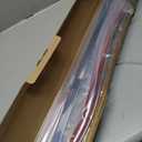 RT-TCZ Window Trim Strip Cover Window Molding Trim Cover Decoration Exterior Accessories for Ford F150 2021-2025 (Chrome)