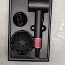 Ionic Hair Dryer with Diffuser and Concentrator- 180000 RPM High Speed Blow Dryer, 3 Min Fast Drying, Heat-Control, Low Noise, Lightweight, Salon Professional Blow Dryer for Women, Men (Rose Pink)