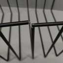 Vinyl Record Storage Holder Stand – Vinyl Coated Metal Wire Rack Holds