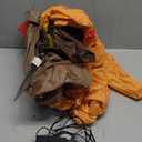 6 FT Christmas Inflatable Outdoor Decorations - Green Monster and Dog Max on Sleigh with LED Lights Blow Up Yard Decorations Lawn Garden Xmas Inflatable Decor