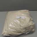 LuxClub 4 PC 2XL Size Sheet Set Deep Pockets 18" Wrinkle Free Cooling Sheets Machine Washable Hotel Bedding Silky Soft - Cream 2XL