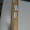 LazBlinds No Tools No Drill 1" Vinyl Mini Blinds, Cordless Blinds for Windows, Light Filtering Horizontal Window Blinds & Shades, 23" W x 36" H, White
