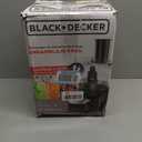 BLACK+DECKER 8-Cup Food Processor, Easy Assembly, Stainless Steel S-Blade, Shred, Slice, Chop, Puree, 450W Motor