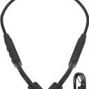 Bone Conduction Headphone, IPX8 Water Resistances, Bone Conduction Headphone Sport Headset, Smart Noise Cancellation for Running, Gym, Walking, Cycling