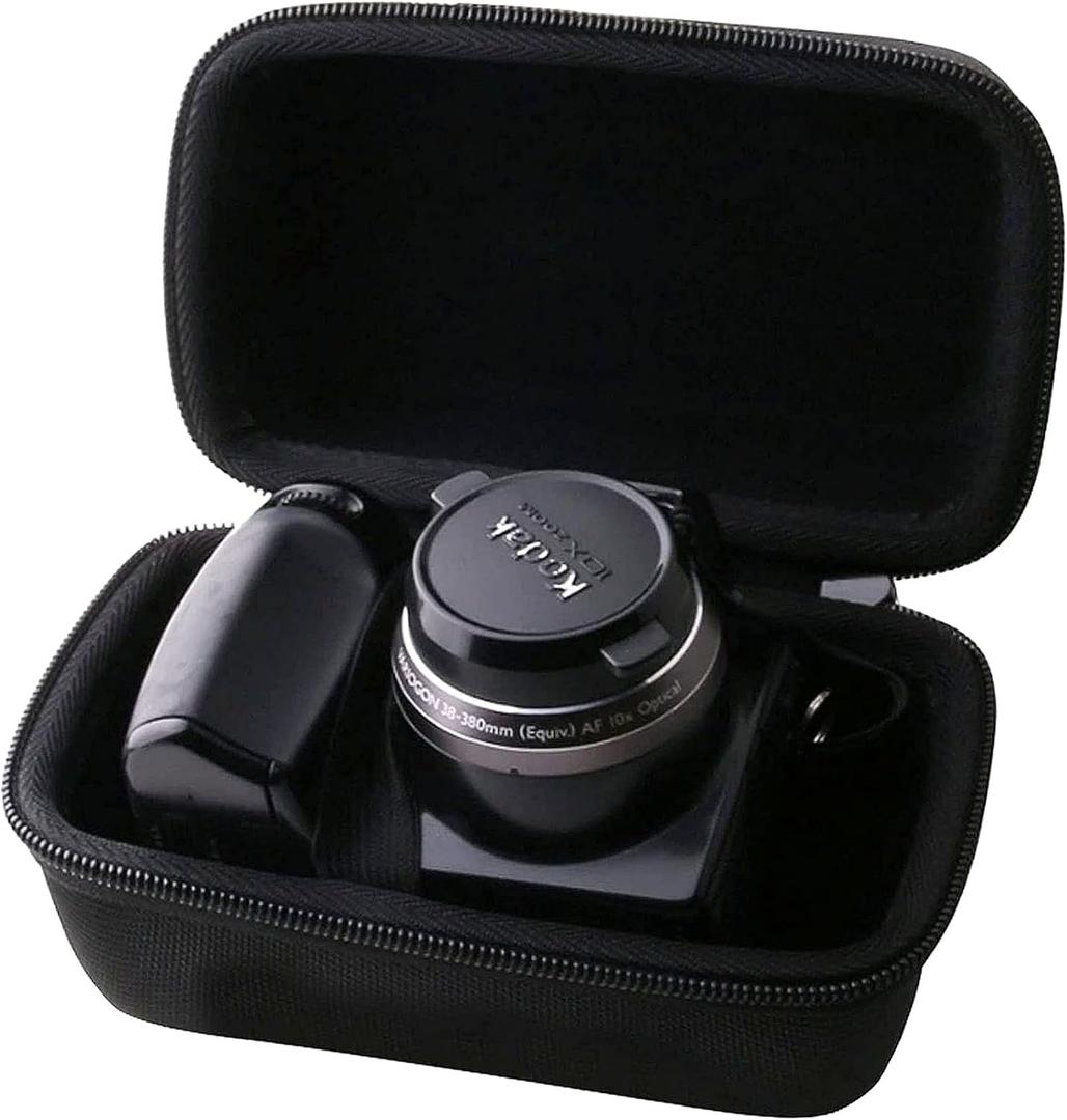Hard EVA Carrying Case Compatible with Kodak PIXPRO AZ255/AZ252 Point & Shoot Digital Camera case.