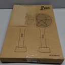 YISSVIC Electric Fly Swatter 4000V Bug Zapper Racket Dual Modes Mosquito Killer with Purple Mosquito Light Rechargeable for Indoor Home Office Backyard Patio Camping