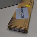 JQK Bathroom Glass Shelf Gold, Tempered Glass Shower Storage 16 by 5 inches, 304 Stainless Steel Brushed Gold Wall Mount, TGS101-BG