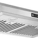 Range Hood 30 Inch Under Cabinet with 600CFM, Gesture Sensing & Touch Control Kitchen Vent Hood of Ductless/Ducted Vent with Stainless Steel Filters