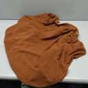 H.VERSAILTEX Super Stretch Individual Seat Cushion Covers Sofa Covers Couch Cushion Covers Slipcover Sets Thick Jacquard Textured Twill Fabric (1 Piece Sofa Cushion Cover, Caramel)