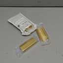 Edge Finger Pull,Concealed Kitchen Cabinet Handle,Top Mount Flat Cabinet Pulls for Cupboard Door Drawer 6814 (4, Brushed Brass, 3.15/80MM Overall Length)
